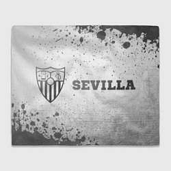 Плед флисовый Sevilla - white gradient по-горизонтали, цвет: 3D-велсофт