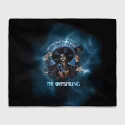 Плед флисовый The Offspring Let the Bad Times Roll, цвет: 3D-велсофт