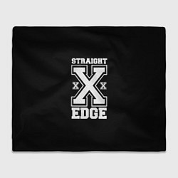 Плед флисовый Straight edge SXE, цвет: 3D-велсофт
