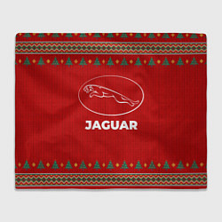 Плед флисовый Jaguar new year, цвет: 3D-велсофт