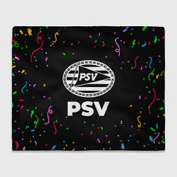 Плед флисовый PSV конфети, цвет: 3D-велсофт