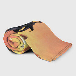 Плед флисовый Идущий мандалорец, цвет: 3D-велсофт — фото 2