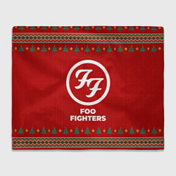 Плед флисовый Foo Fighters new year, цвет: 3D-велсофт