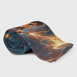 Плед флисовый Гарри Поттер в полетеле, цвет: 3D-велсофт — фото 2