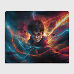 Плед флисовый Harry Potter, цвет: 3D-велсофт