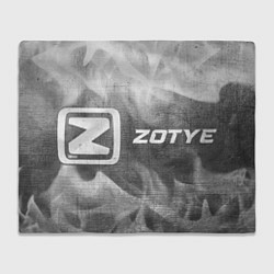 Плед флисовый Zotye - grey gradient по-горизонтали, цвет: 3D-велсофт