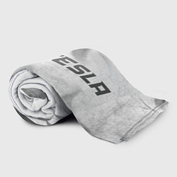 Плед флисовый Tesla - white gradient по-горизонтали, цвет: 3D-велсофт — фото 2