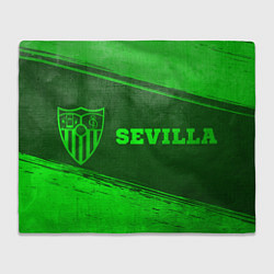 Плед флисовый Sevilla - green gradient по-горизонтали, цвет: 3D-велсофт