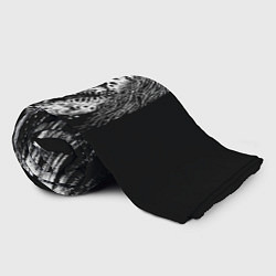 Плед флисовый Слипкнот кори, цвет: 3D-велсофт — фото 2