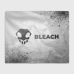 Плед флисовый Bleach - white gradient по-горизонтали, цвет: 3D-велсофт