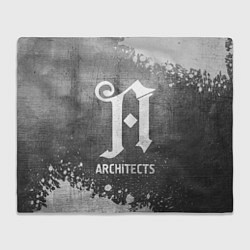 Плед флисовый Architects - grey gradient, цвет: 3D-велсофт