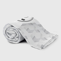 Плед флисовый Saab white poly, цвет: 3D-велсофт — фото 2