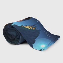 Плед флисовый Довольный Гарри Поттер, цвет: 3D-велсофт — фото 2