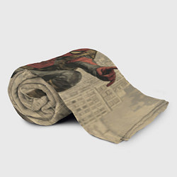 Плед флисовый Человек-паук готов спасать мир, цвет: 3D-велсофт — фото 2