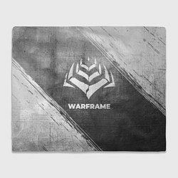 Плед флисовый Warframe - grey gradient, цвет: 3D-велсофт