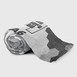 Плед флисовый GTA6 - white gradient, цвет: 3D-велсофт — фото 2