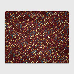 Плед флисовый Садовая дорожка, цвет: 3D-велсофт