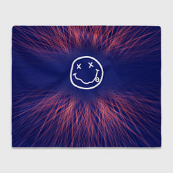 Плед флисовый Nirvana red energy, цвет: 3D-велсофт