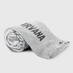 Плед флисовый Nirvana - white gradient по-горизонтали, цвет: 3D-велсофт — фото 2