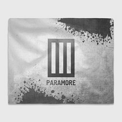 Плед флисовый Paramore - white gradient, цвет: 3D-велсофт