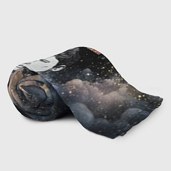 Плед флисовый Голова Юры Хоя Сектор газа, цвет: 3D-велсофт — фото 2