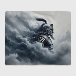 Плед флисовый Спартанский воин, цвет: 3D-велсофт