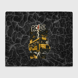 Плед ACDC автобус группы