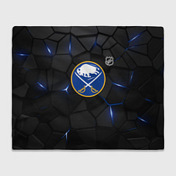 Плед флисовый Баффало Сейбрз - НХЛ хоккей, цвет: 3D-велсофт