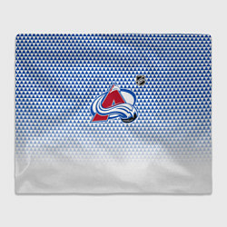 Плед флисовый Колорадо Эвеланш - геометрический градиент, цвет: 3D-велсофт