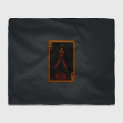 Плед Королева воров: дама червей