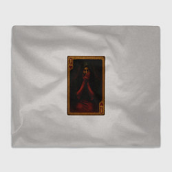 Плед Королева воров: дама червей