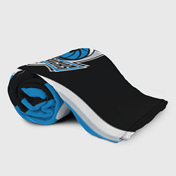 Плед флисовый Даллас Маверикс - линии, цвет: 3D-велсофт — фото 2