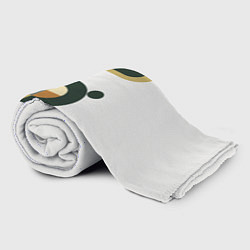 Плед флисовый Черный кролик в стиле модерн, цвет: 3D-велсофт — фото 2