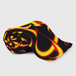 Плед флисовый Doom dragon steel fire, цвет: 3D-велсофт — фото 2