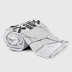 Плед флисовый Дела Саши громче слов, цвет: 3D-велсофт — фото 2