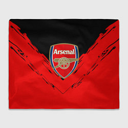 Плед флисовый Arsenal текстура краски, цвет: 3D-велсофт