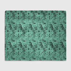 Плед флисовый В Бузулукском бору, цвет: 3D-велсофт