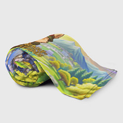 Плед флисовый League of legends Тимо, цвет: 3D-велсофт — фото 2