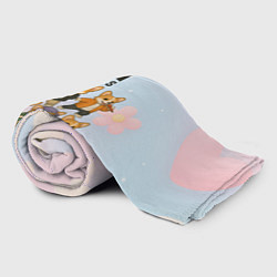 Плед флисовый Корги BTS, цвет: 3D-велсофт — фото 2