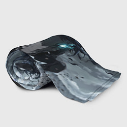 Плед флисовый Мощный конь, цвет: 3D-велсофт — фото 2