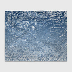 Плед флисовый Налипший снег, цвет: 3D-велсофт