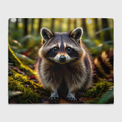 Плед флисовый Полоскун, цвет: 3D-велсофт