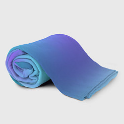 Плед флисовый Color multi-colored gradient, цвет: 3D-велсофт — фото 2