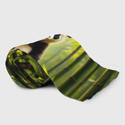 Плед флисовый Бамбуковый хранитель, цвет: 3D-велсофт — фото 2