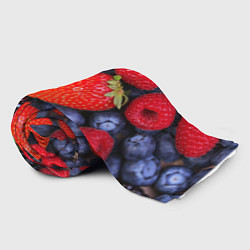 Плед флисовый Berries, цвет: 3D-велсофт — фото 2