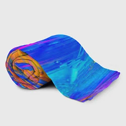 Плед флисовый Разводы, цвет: 3D-велсофт — фото 2
