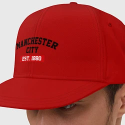 Кепка-снепбек FC Manchester City Est. 1880, цвет: красный