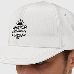 Кепка-снепбек Андрей Батькович, цвет: белый