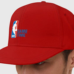 Кепка-снепбек NBA Game Time, цвет: красный