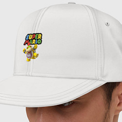 Кепка-снепбек Bowser Junior Super Mario, цвет: белый